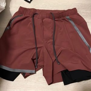 Lululemon Lined Running shorts